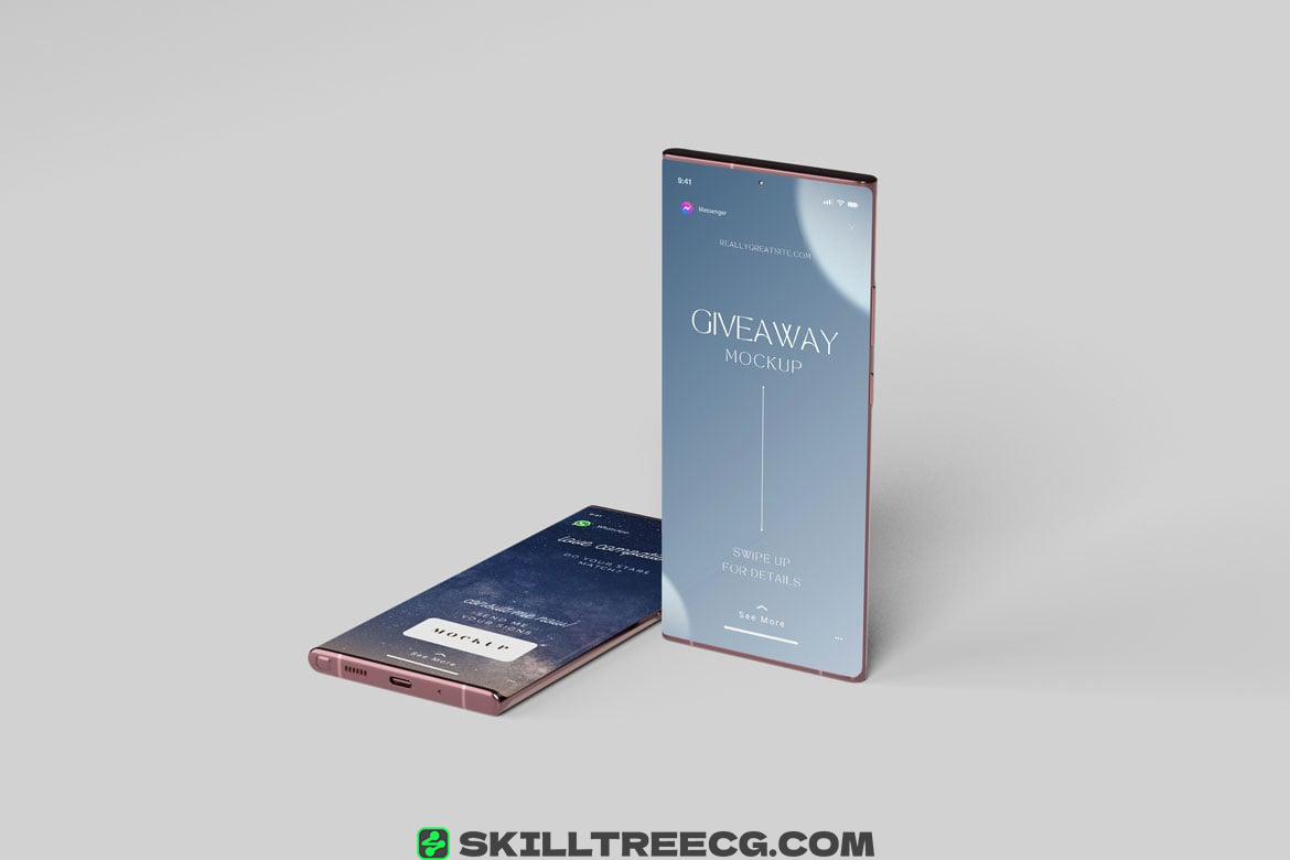图片[2]-Smartphone Galaxy Note20 Ultra – Mockup（258665）-技能树